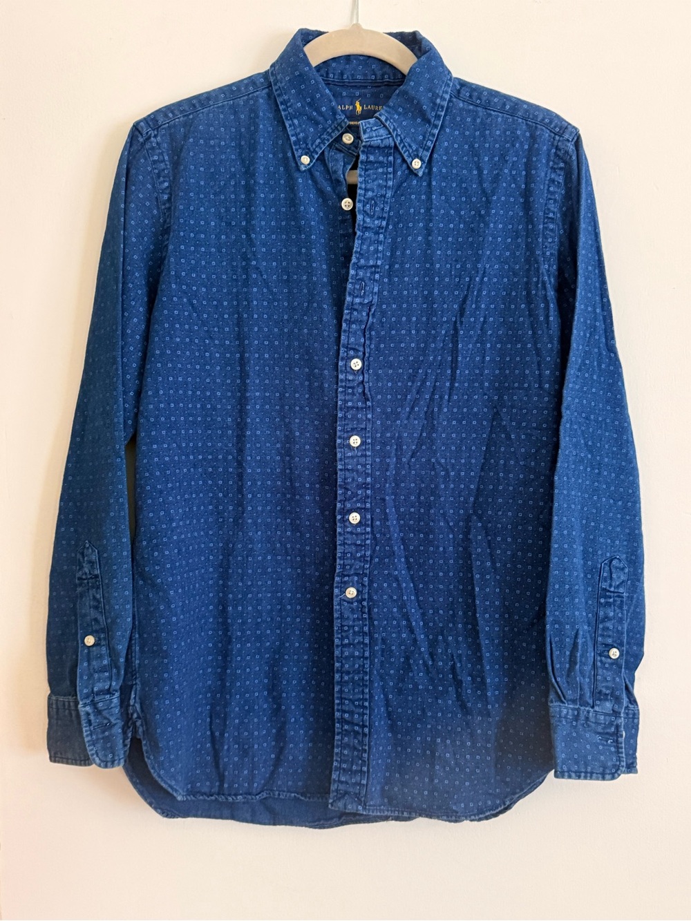 Ralph Lauren Indigo Oxford Button Down Shirt Women’s | 100% Cotton